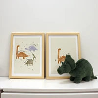 Canva with Natural Frame