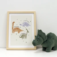 Canva with Natural Frame
