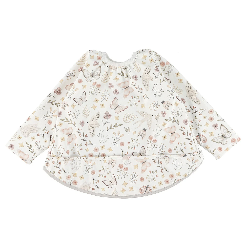 Butterflies L/s Bib 0-36m