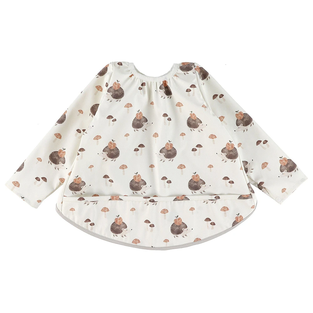 Hedgehogs L/s Bib 0-36m