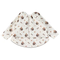 Hedgehogs L/s Bib 0-36m