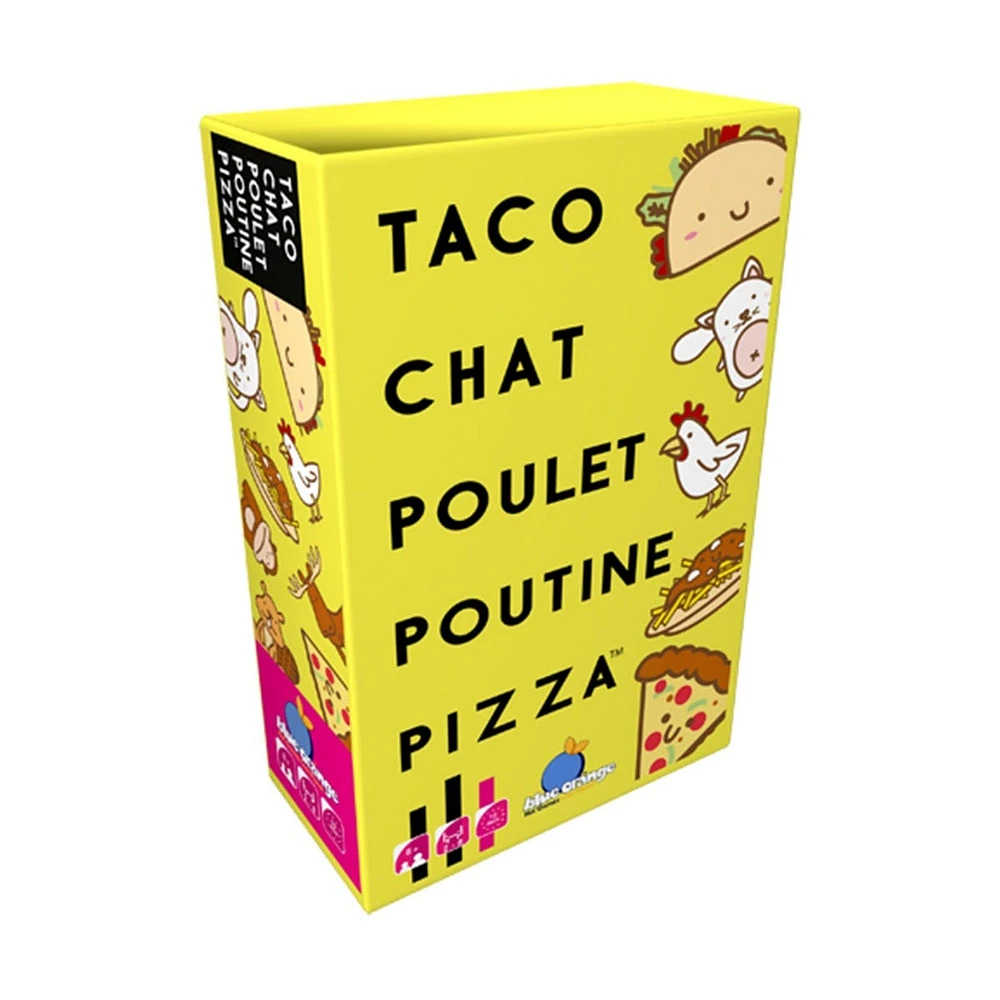 Jeu - Taco, Chat, Poulet, Poutine, Pizza