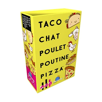 Jeu - Taco, Chat, Poulet, Poutine, Pizza