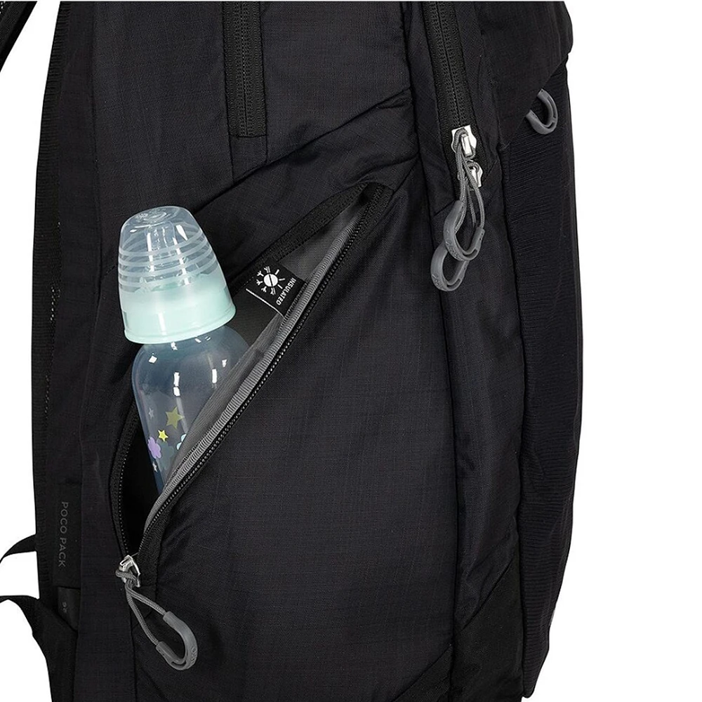 Sac à Couches à Dos Poco™ - Noir