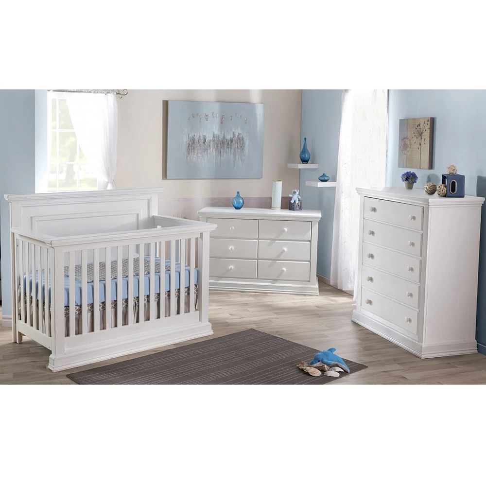 Crib Modena Vintage White