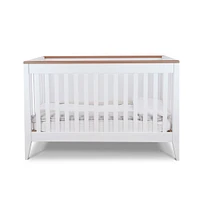 Couchette Convertible Botticelli - Blanc / Noyer