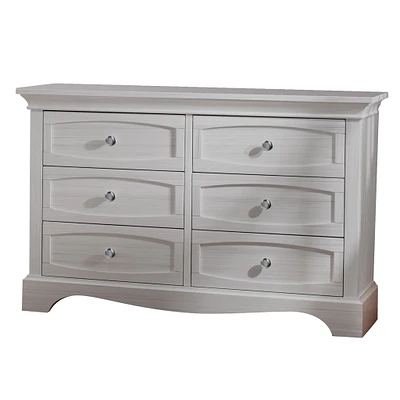 Dresser 6-Drawers Ragusa Vintage White