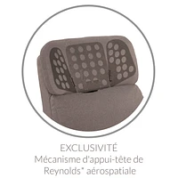 Fauteuil Berçant Inclinable Pivotant Hailey Nubia Silver avec Mécanisme Électrique