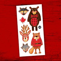 Tatouages Pico - Les Animaux du Canada
