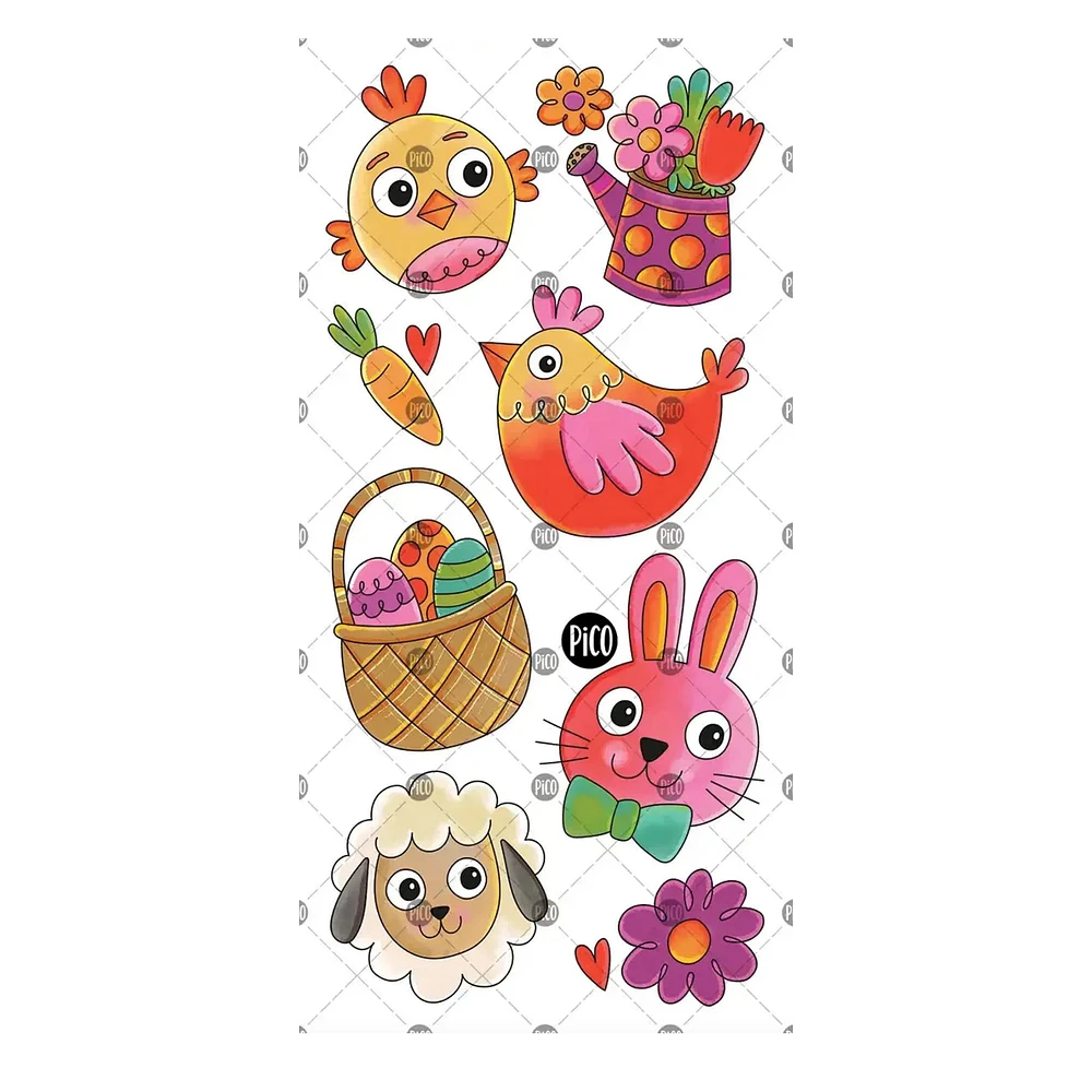 Tatouages Pico-Les Amis Printemps