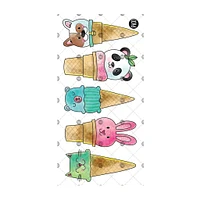 Tattoos Pico- Animal Ice Cream Cones