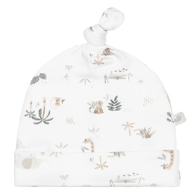 Bamboo Knotted Hat 0-3m Jungle