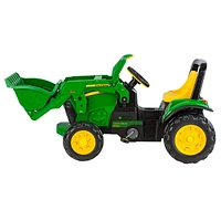 Gros Tracteur John Deere avec Chargeur Frontal - Vert et Jaune