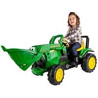 Gros Tracteur John Deere avec Chargeur Frontal - Vert et Jaune