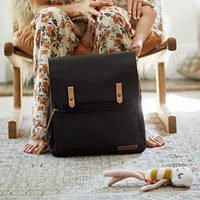 Sac à Couches à Dos Meta - Noir Mat