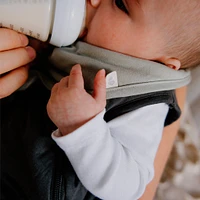 Baby Bandana Bibs (3) - Honey / Moss / Grey