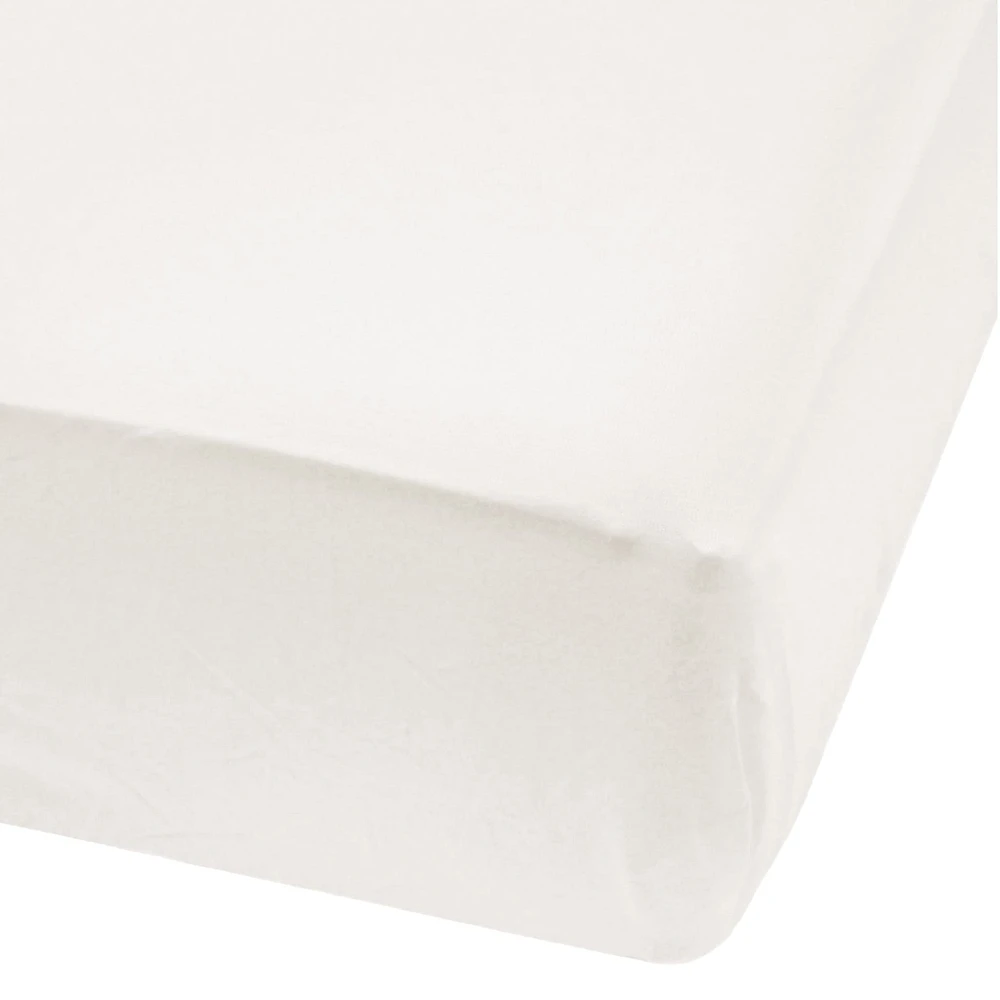 Bamboo Fitted Sheet for Baby - Ivory