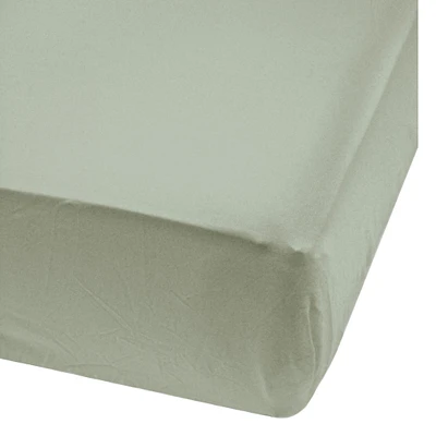 Bamboo Fitted Sheet for Baby - Moss