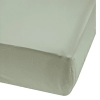 Bamboo Fitted Sheet for Baby - Moss