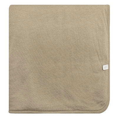 Bamboo Quilted Blanket - Taupe