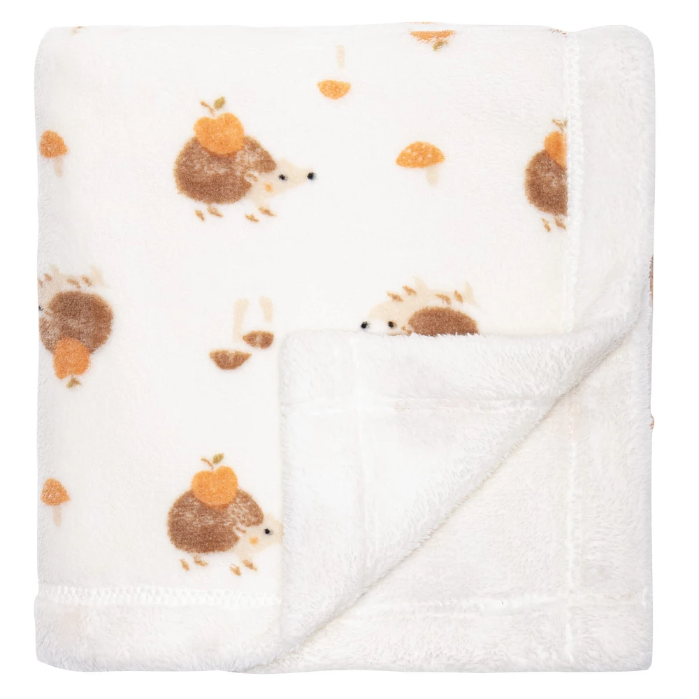Plush Blanket - Hedgehogs