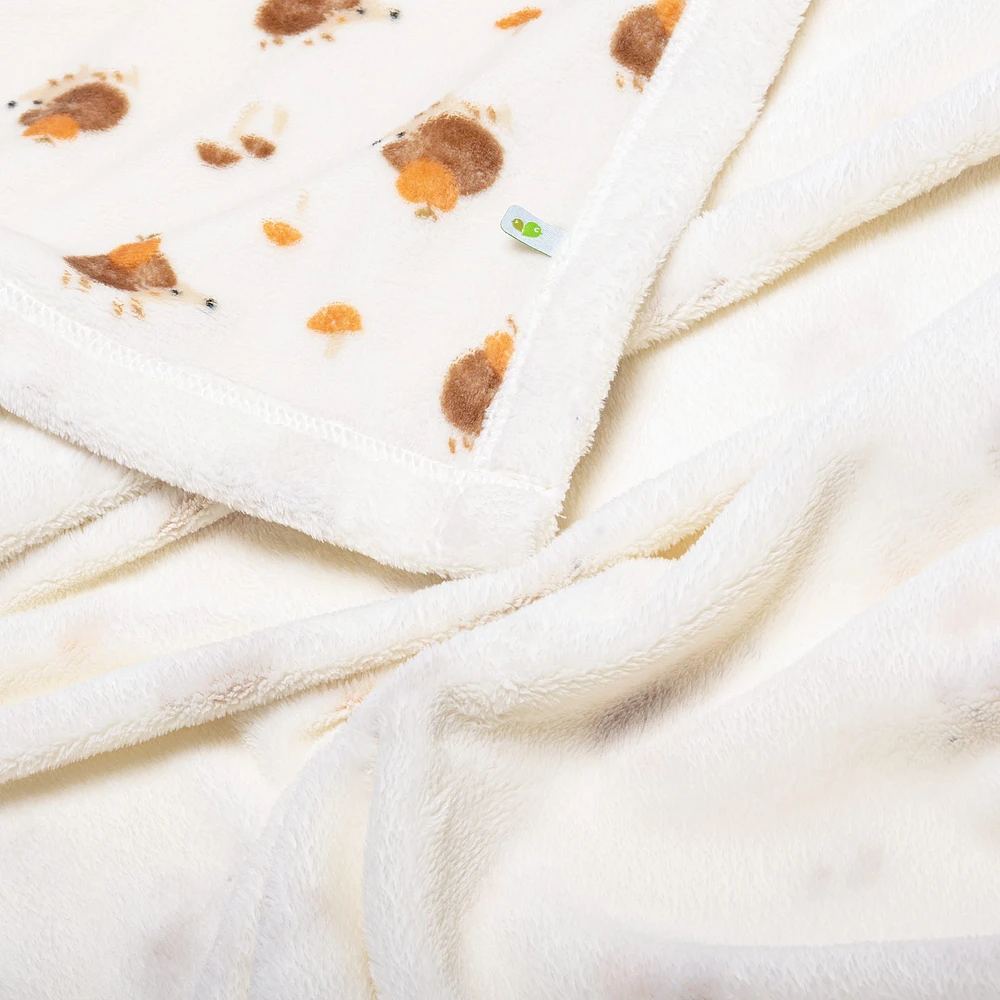 Plush Blanket - Hedgehogs