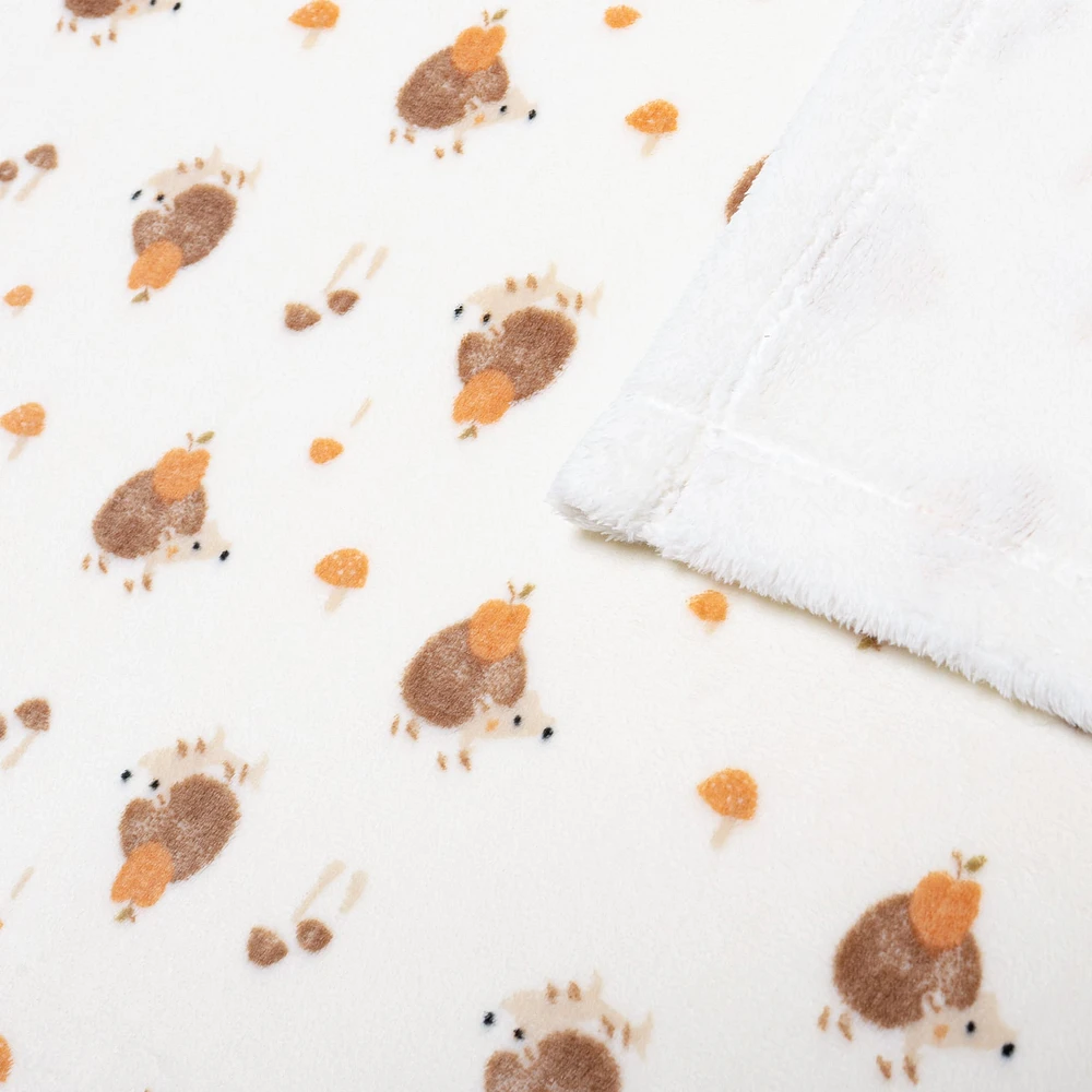Plush Blanket - Hedgehogs