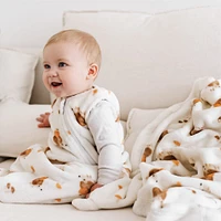 Plush Blanket - Hedgehogs