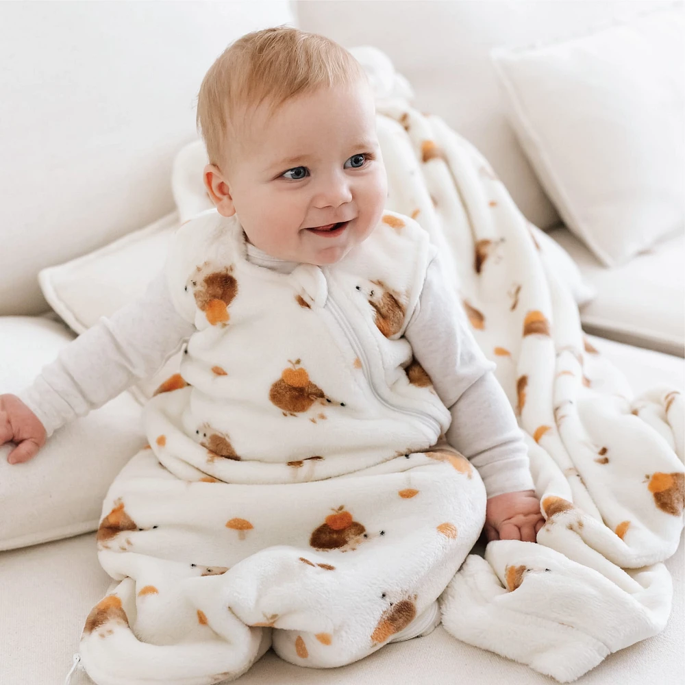 Plush Blanket - Hedgehogs