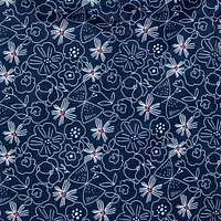 Housse de Siège d'Auto Mi-Saison - Floral Marine