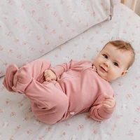 Crib Fitted Sheet - Flowers