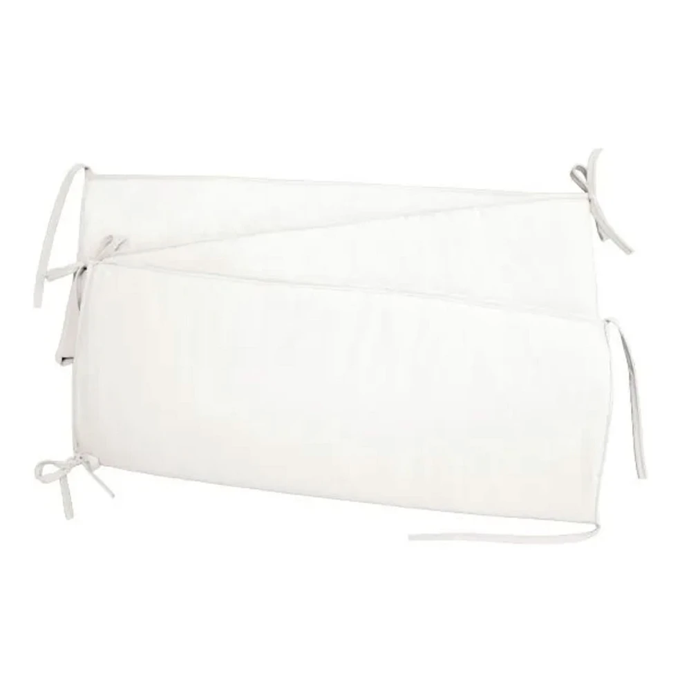 Solid Bumper Pad - White