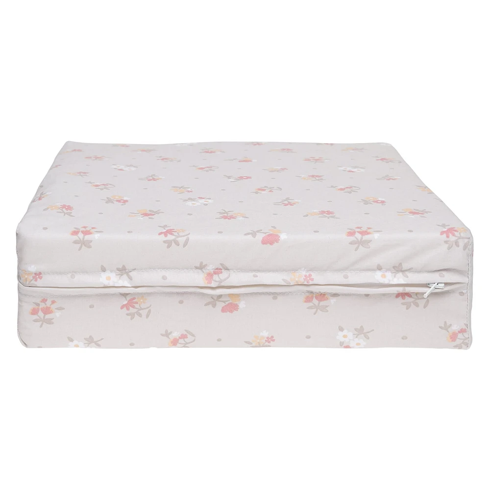 Coussin Angulaire Fleurs