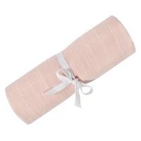 Couverture Mousseline - Rose