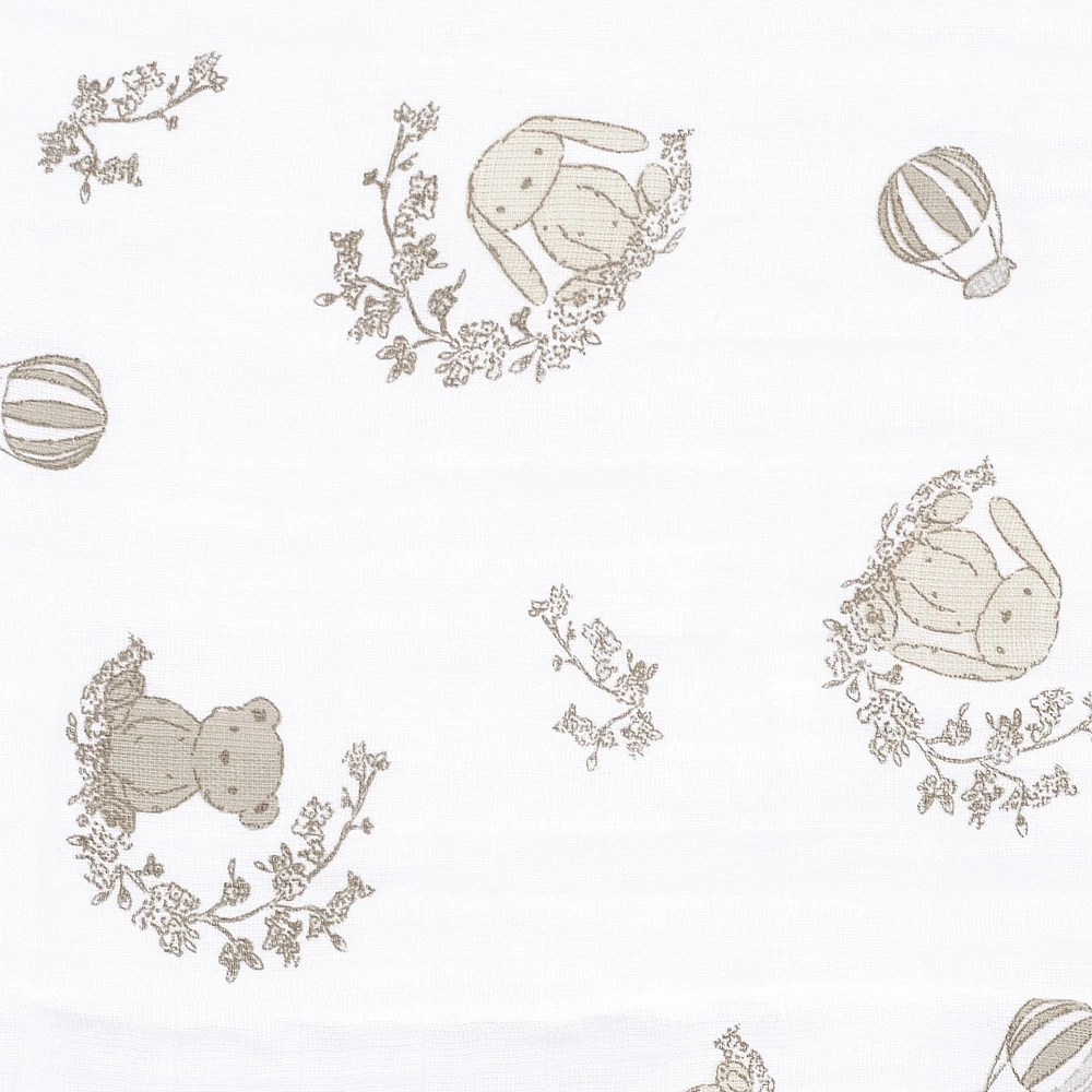 Couverture Mousseline Peluches