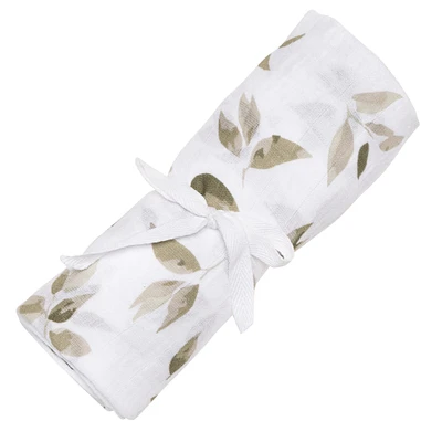 Couverture Mousseline Feuilles