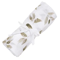 Couverture Mousseline Feuilles