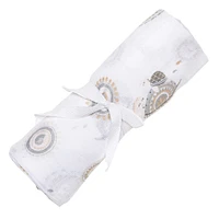 Muslin Swaddle Blanket -Turtles
