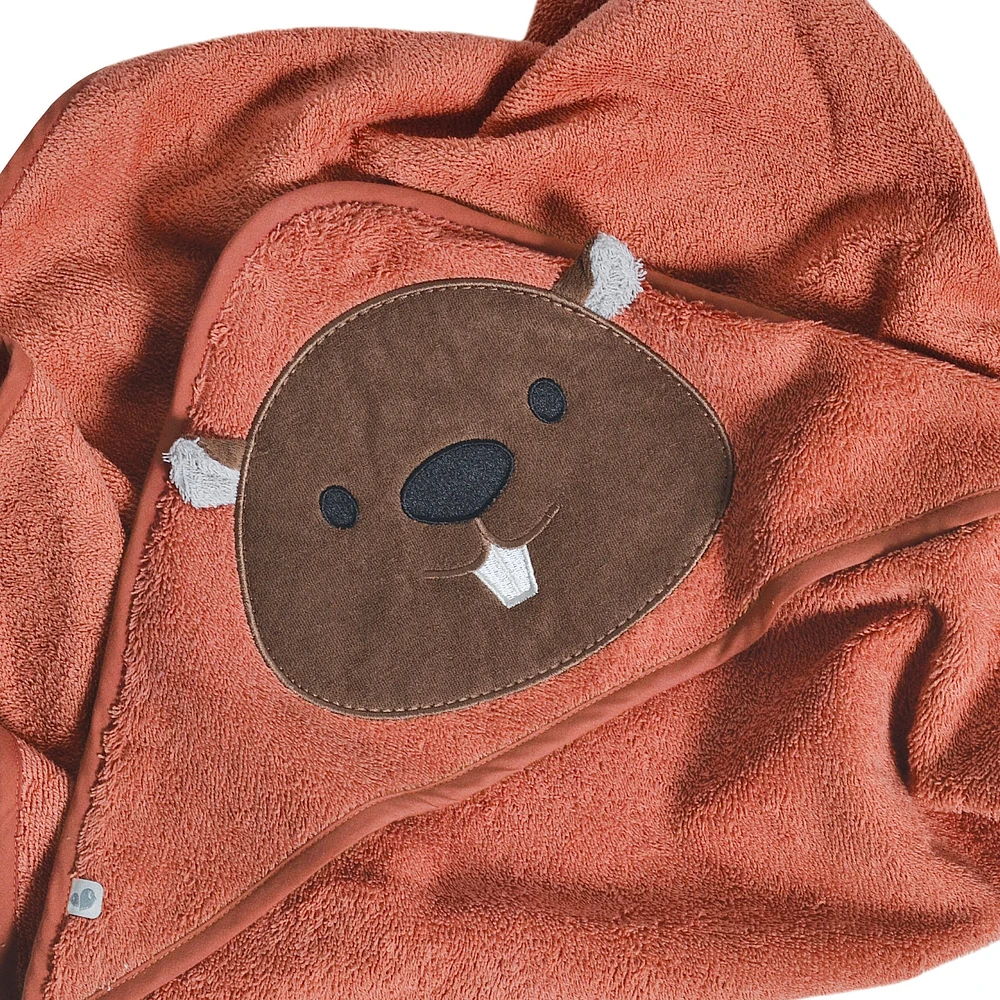 Serviette à Capuchon - Castors