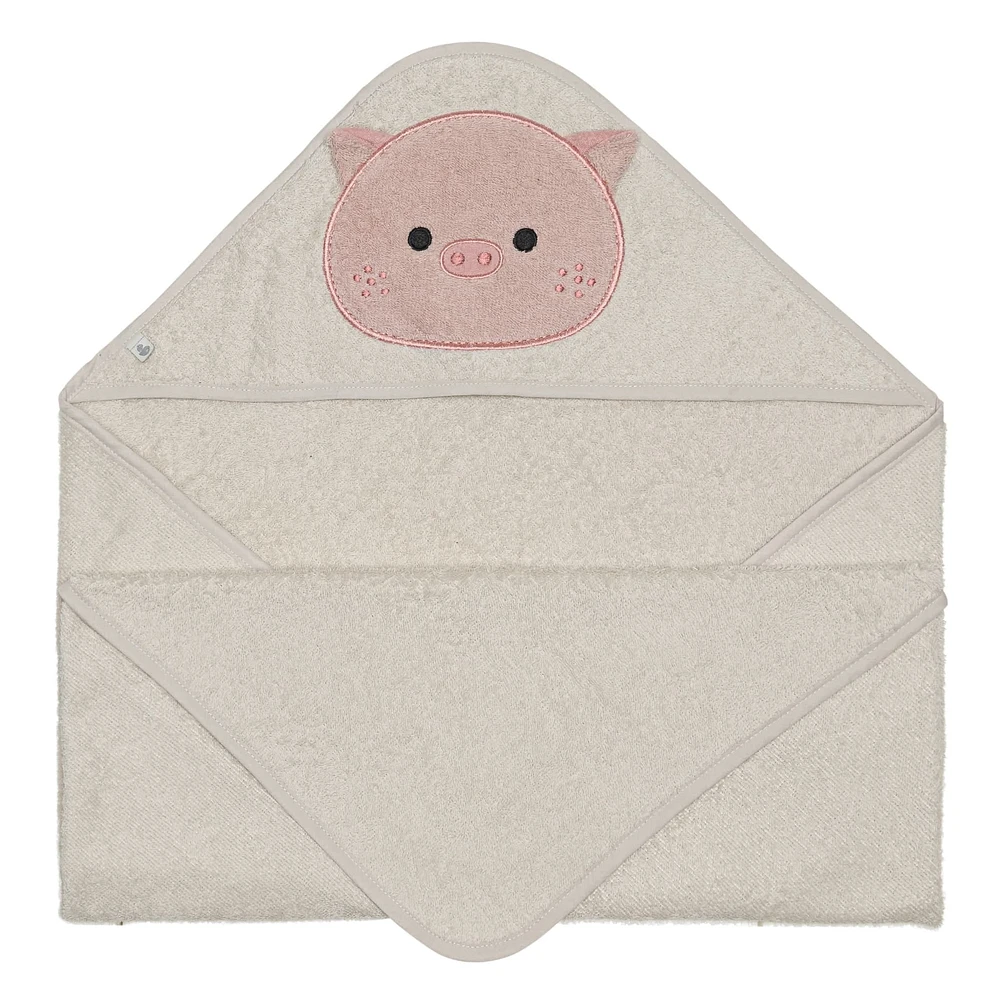 Hooded Towel-Pig