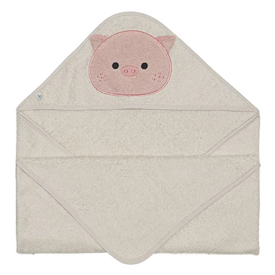 Hooded Towel-Pig