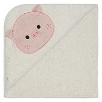 Hooded Towel-Pig