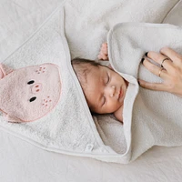 Hooded Towel-Pig
