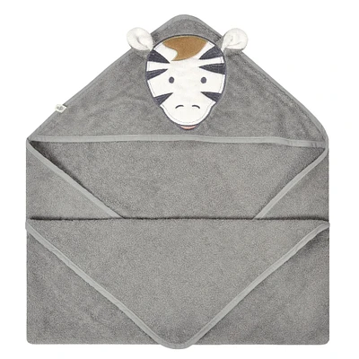 Hooded Towel - Zebra
