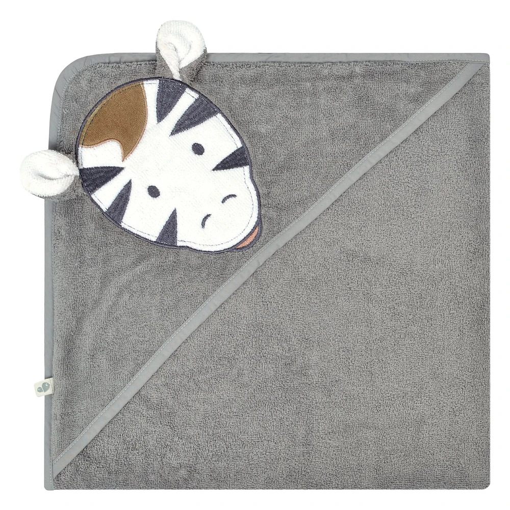 Hooded Towel - Zebra