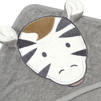 Hooded Towel - Zebra
