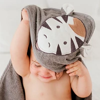 Hooded Towel - Zebra