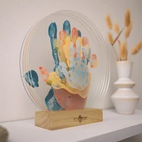 Empreintes Famille Colorée