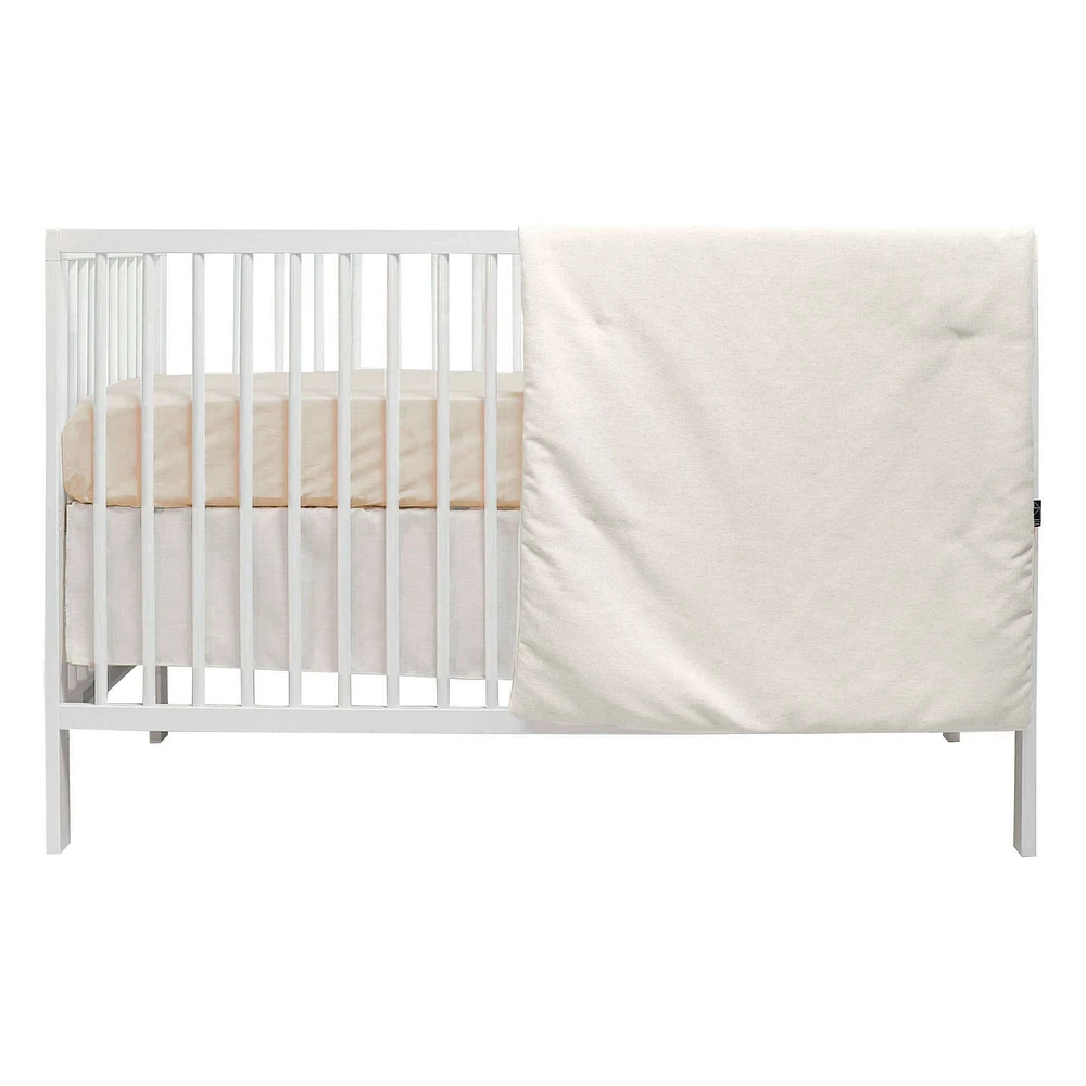 Literie 3 Morceaux - Beige Aspect Lin