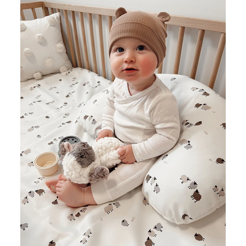 Coussin d'Allaitement - Moutons (Exclusivité Laura Lémerveil)